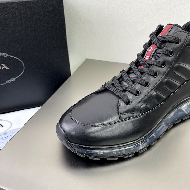 Zapatillas deportivas Prada de caña alta con amortiguación de aire